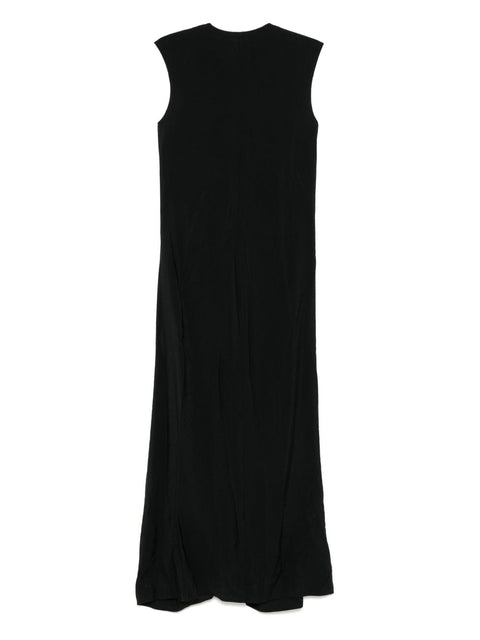Alysi Alysi front button fastening sleeveless dress