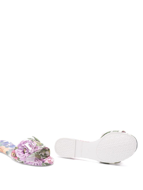 Dolce & Gabbana Dolce & Gabbana floral-print slides