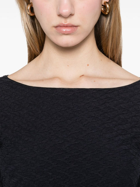 Emporio Armani Emporio Armani textured top