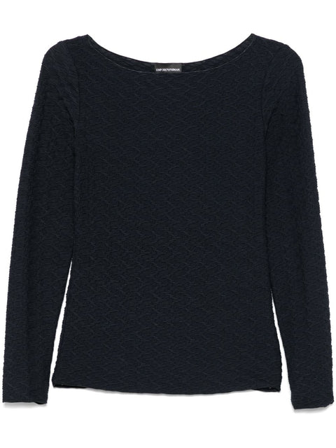 Emporio Armani Emporio Armani textured top