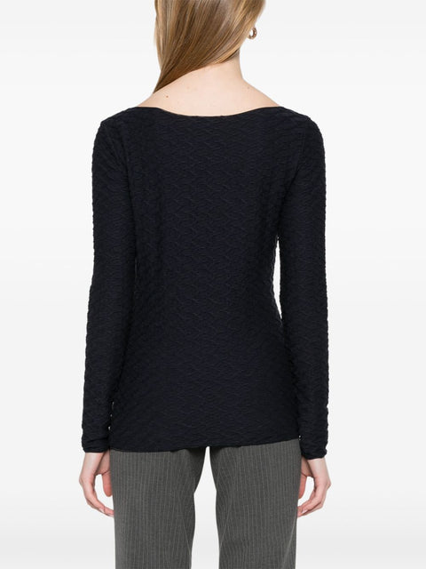 Emporio Armani Emporio Armani textured top