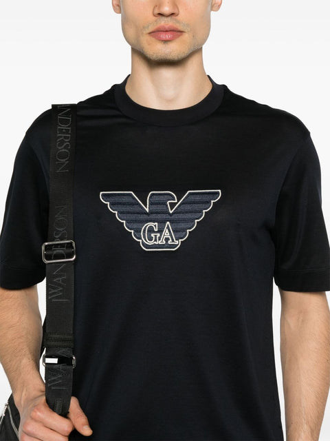 Emporio Armani Emporio Armani T-shirt with embroidered logo