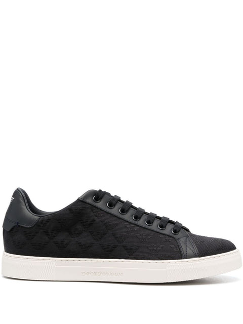 Emporio Armani Emporio Armani logo motif sneakers