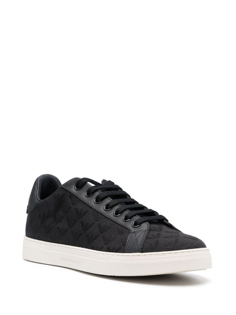 Emporio Armani Emporio Armani logo motif sneakers