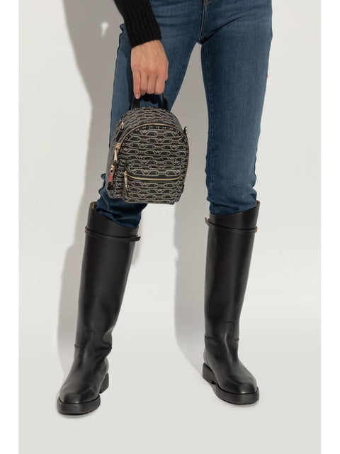 Emporio Armani Emporio Armani jacquard-print Backpack