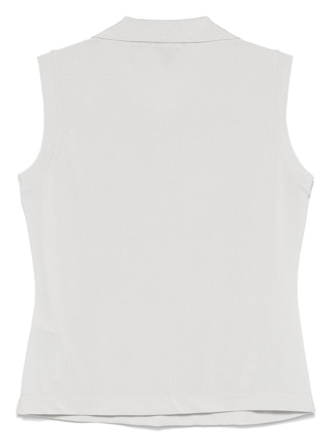 Emporio Armani Emporio Armani Logo embroidered vest