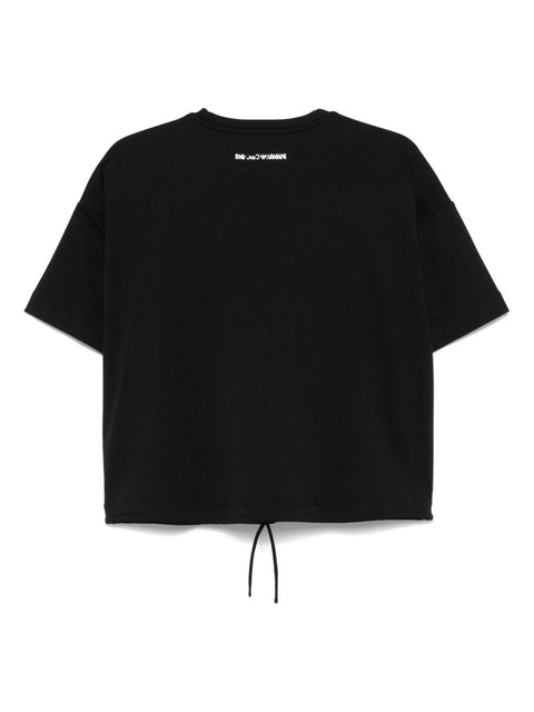 Emporio Armani Emporio Armani logo-embellished T-shirt