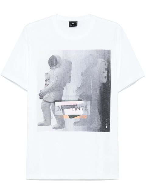 PS By Paul Smith PS By Paul Smith T-shirts and Polos White