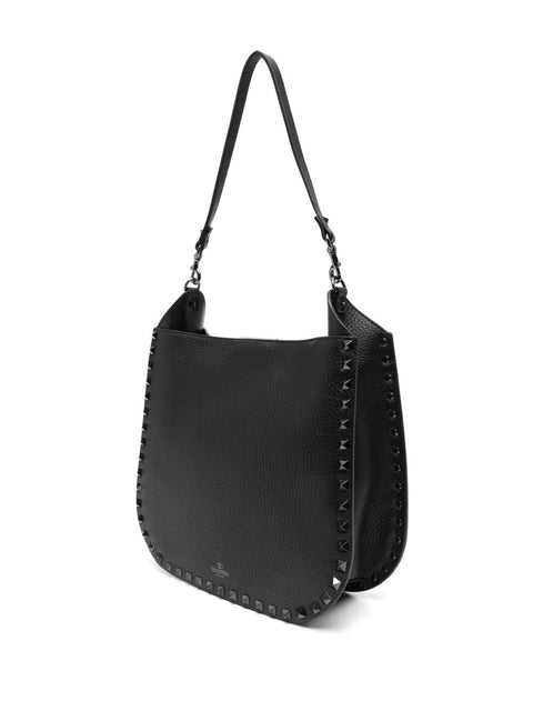 Valentino Garavani Valentino Garavani Rockstud leather hobo bag