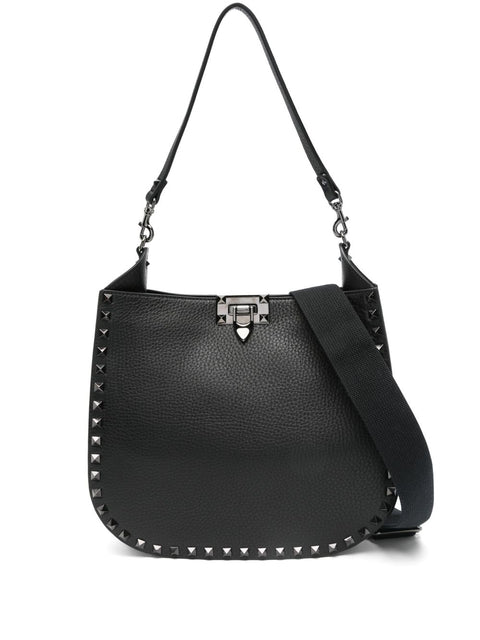 Valentino Garavani Valentino Garavani Rockstud leather hobo bag