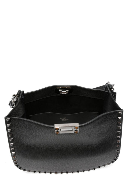 Valentino Garavani Valentino Garavani Rockstud leather hobo bag