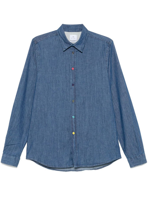 PS By Paul Smith PS By Paul Smith Shirts Blue