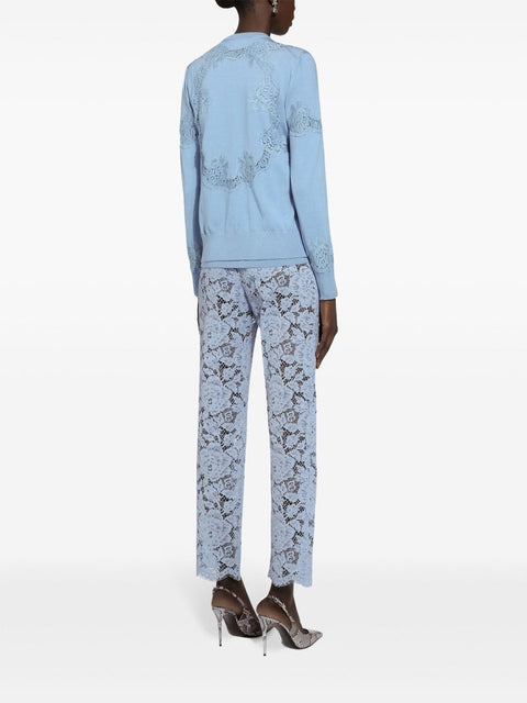 Dolce & Gabbana Dolce & Gabbana Trousers Clear Blue