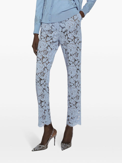Dolce & Gabbana Dolce & Gabbana Trousers Clear Blue