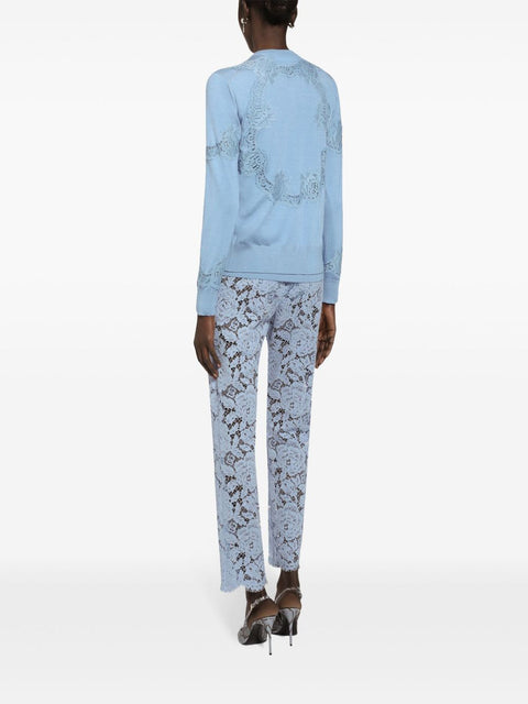 Dolce & Gabbana Dolce & Gabbana Trousers Clear Blue
