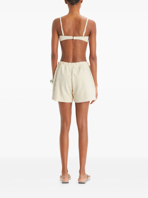 Tory Burch Tory Burch Shorts Ivory