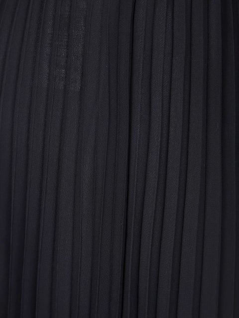 Emporio Armani Emporio Armani Georgette pleated trousers