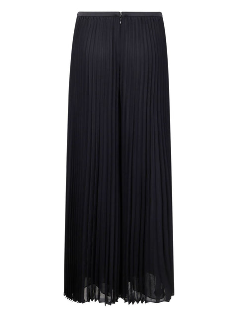 Emporio Armani Emporio Armani Georgette pleated trousers