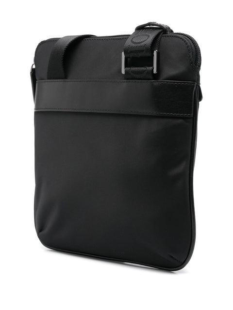 Emporio Armani Emporio Armani ASV recycled-nylon flat shoulder bag