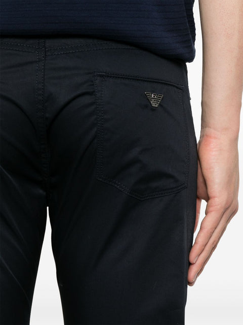 Emporio Armani Emporio Armani Slim-fit jeans with logo badge