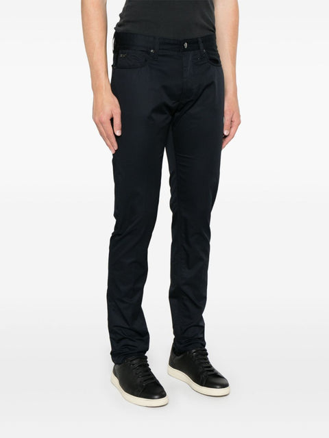 Emporio Armani Emporio Armani Slim-fit jeans with logo badge