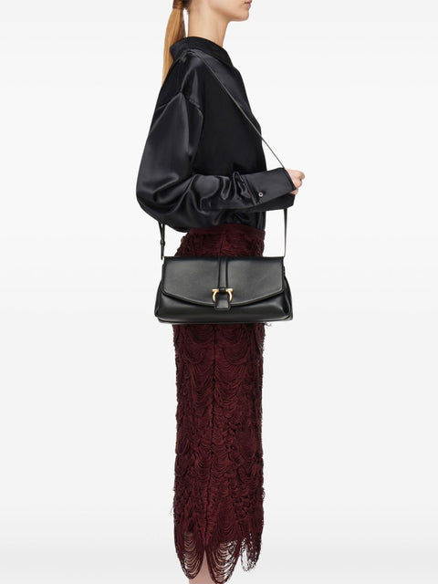Ferragamo Ferragamo Medium Front Flap Soulder Bag
