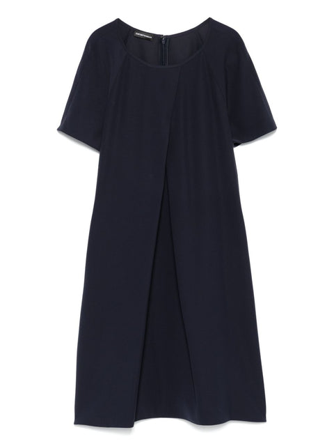 Emporio Armani Emporio Armani Short crew neck dress