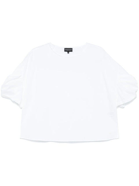 Emporio Armani Emporio Armani twist-detailed blouse