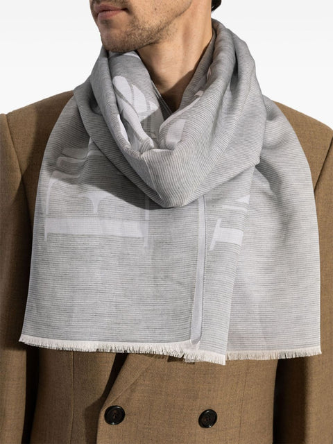Emporio Armani Emporio Armani Scarfs Grey