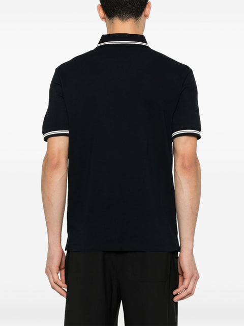 Emporio Armani Emporio Armani logo-collar polo shirt