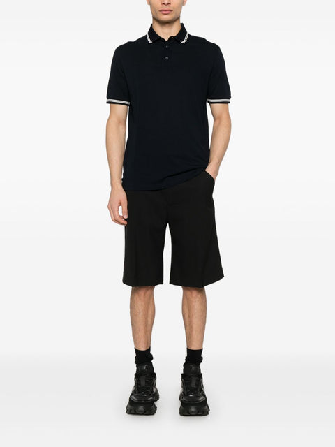 Emporio Armani Emporio Armani logo-collar polo shirt