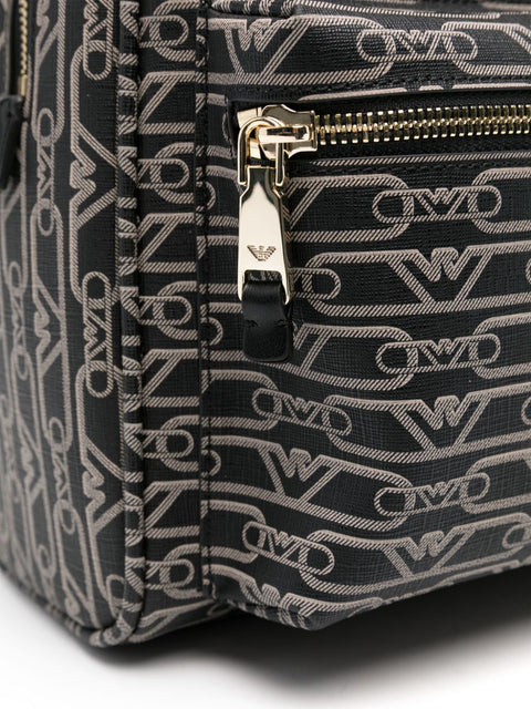 Emporio Armani Emporio Armani logo-print Backpack