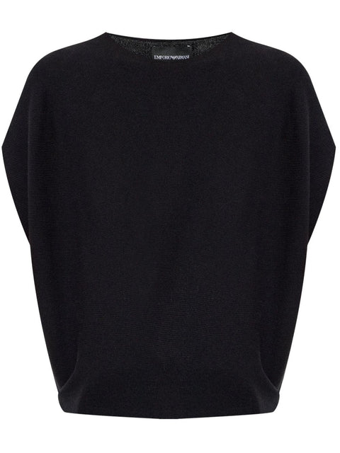 Emporio Armani Emporio Armani seamless knitted top