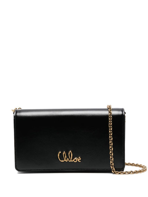 Chloè Chloè Chloé Iconic flap chain crossbody bag