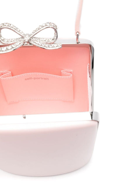 Self-Portrait Self-Portrait bow-detail tote bag