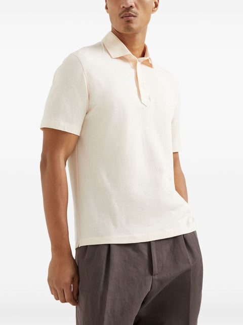 Brunello Cucinelli Brunello Cucinelli T-shirts and Polos Orange