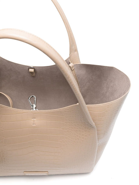 Emporio Armani Emporio Armani Shopper bag with logo charm