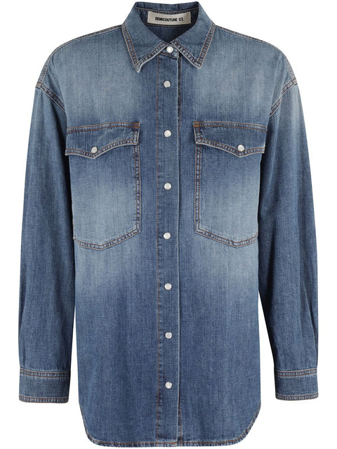 Semicouture Semicouture Shirts Blue
