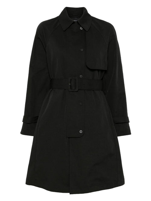 Emporio Armani Emporio Armani twill trench coat
