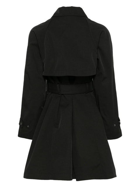 Emporio Armani Emporio Armani twill trench coat