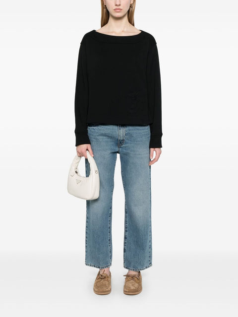 Emporio Armani Emporio Armani logo embossed sweatshirt