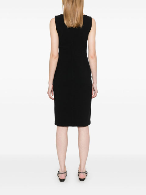 Emporio Armani Emporio Armani Ottoman Jersey Sheath Dress