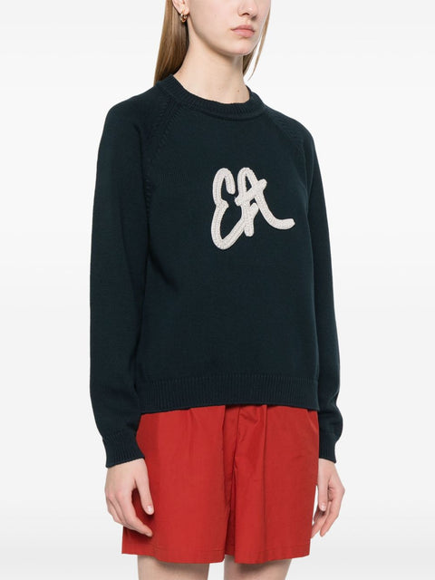 Emporio Armani Emporio Armani Sweater with maxi EA Icon logo