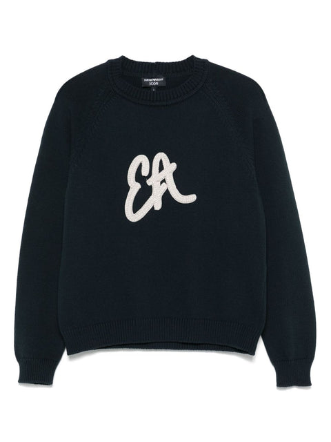 Emporio Armani Emporio Armani Sweater with maxi EA Icon logo