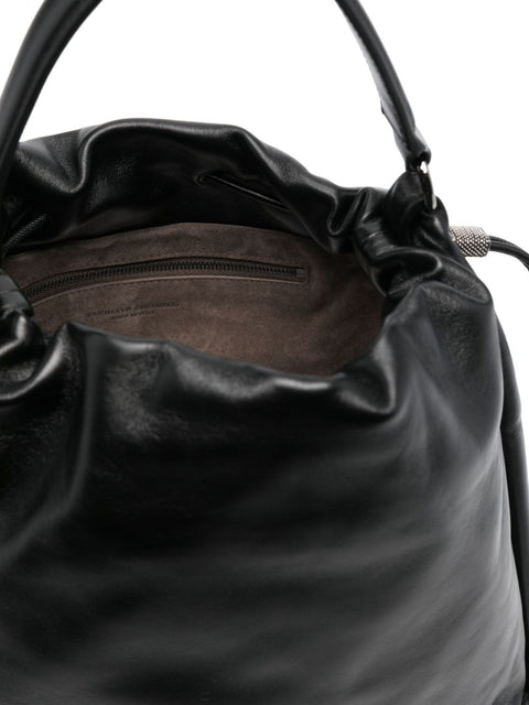 Brunello Cucinelli Brunello Cucinelli Soft leather Mellow Bucket bag