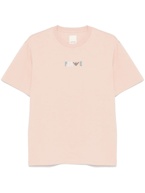 Emporio Armani Emporio Armani T-shirts and Polos Beige