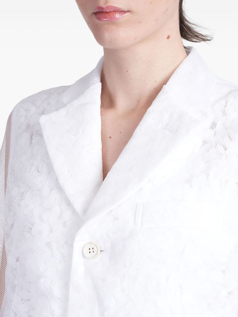 Comme Des Garcons Comme des Garcons Jackets White