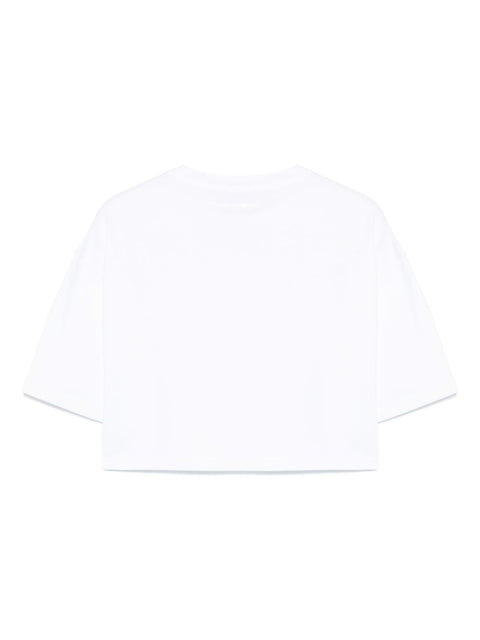 Emporio Armani Emporio Armani crewneck crop top