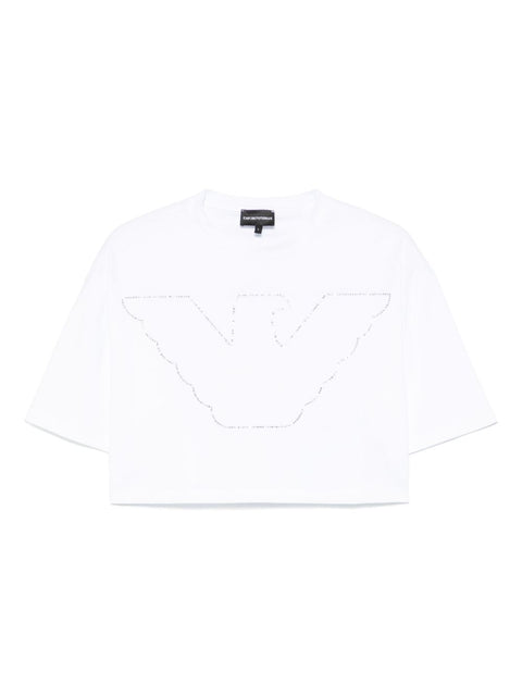 Emporio Armani Emporio Armani crewneck crop top