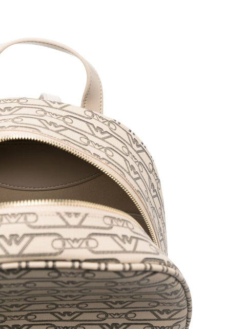 Emporio Armani Emporio Armani Mini backpack with monogram print
